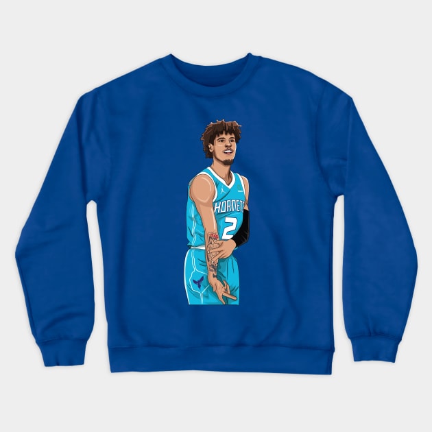 Lamelo Ball Crewneck Sweatshirt by xavierjfong